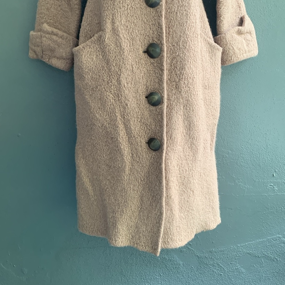 Vintage Wool Trench - Picture 3 of 9